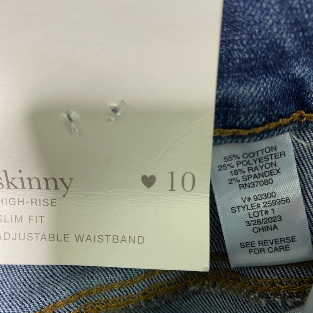 (NWT) cato Girls Jeans ,Size 10 - Picture 6 of 7